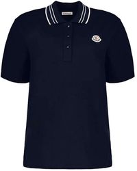 Moncler - Polo t-shirt mit lockerer passform - Lyst