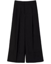 Twin Set - Pantalones negros para mujeres - Lyst