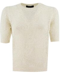 Fabiana Filippi - Round-Neck Knitwear - Lyst