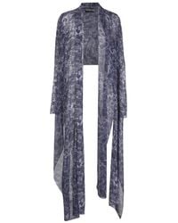 Cortana - Jassen ,Blauw ,Meena Wrap Jacket - Lyst