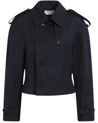 McQueen - Jassen ,Blauw ,Blauwe Lichtgewicht Jas - Lyst