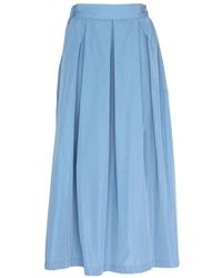 Vicario Cinque - Faldas azul claro para mujeres - Lyst