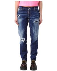 DSquared² - Medium waist jennifer jeans - Lyst
