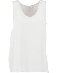 P.A.R.O.S.H. - Blusa S/Maniche - Lyst