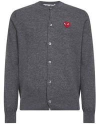 COMME DES GARÇONS PLAY - Cardigans - Lyst