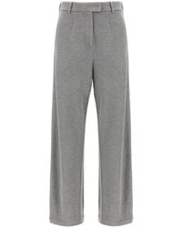 Brunello Cucinelli - Wide Trousers - Lyst