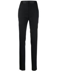 Saint Laurent - Slim-Fit Trousers - Lyst