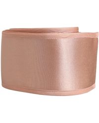 Dolce & Gabbana - Silk Satin Waist Cintura Belt - Lyst