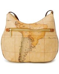 Alviero Martini 1A Classe - Schultertasche mit lederakzenten - Lyst