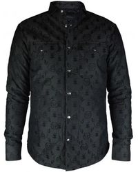 Philipp Plein - Printed Ls Monogram Shirt - Lyst