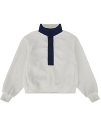 Entire studios - System Fleece Pullover Sweatshirt - Lyst