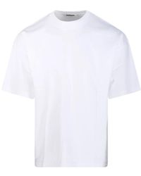 DARKPARK - Tops ,Wit ,Katoen Mick T-Shirt Met Korte Mouwen - Lyst