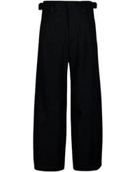 Lemaire - Wide Trousers - Lyst