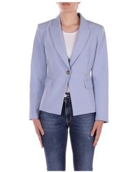 Liu Jo - Front Logo Button Jacket Collection - Lyst