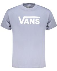 Vans - Tops ,Blauw ,T-Shirt Met Korte Mouwen - Lyst