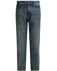 Carhartt - Straight Leg Denim Jeans - Lyst