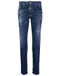 DSquared² - Jeans ,Blauw ,Denim Stijlvolle Denim Jeans Broek - Lyst