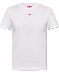 DIESEL - Camiseta 't-reg' con logotipo - Lyst