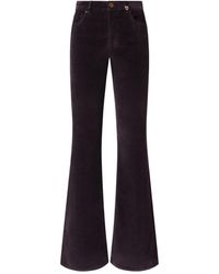 Pinko - Ausgestellte Samt-Ripp-Hose - Lyst