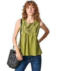 Pepe Jeans - Sleeveless Tops - Lyst