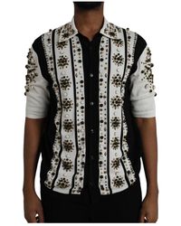 Dolce & Gabbana - Short Sleeve Shirts - Lyst