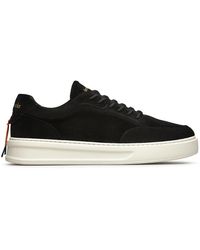 Barracuda - Schwarze Wildleder Slip-On Sneakers - Lyst