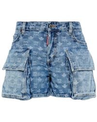DSquared² - Denim Shorts - Lyst