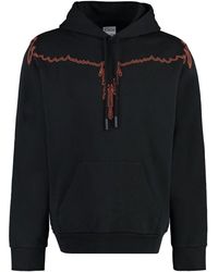 Marcelo Burlon - Bedruckter kapuzenpullover - Lyst