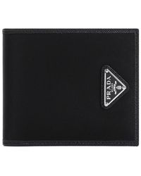 Prada - Accessoires ,Zwart ,Zwarte Accessoires Portemonnee Met Handtekeninglogo - Lyst