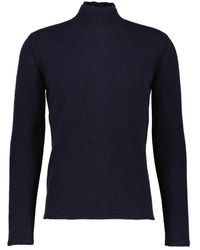 Roberto Collina - Truien & Vesten ,Blauw ,Coltruien - Lyst