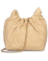 Tory Burch - Stilvolle gesteppte leder-schultertasche - Lyst