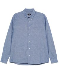 A.P.C. - Casual Shirts - Lyst