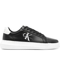 Calvin Klein - Zapatillas bajas con logo estampado - Lyst