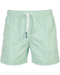 Fedeli - Badmode ,Groen ,Polyester Madeira Airstop Zwemshorts - Lyst