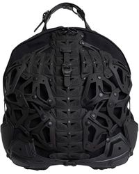 Innerraum - Matt Schwarz Canvas Rucksack Mit Obergriff - Lyst