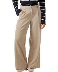 Object - Broeken ,Polyester Wijde Pantalon Voor Vrouwen - Lyst