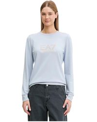 EA7 - Viscose Sweatshirt - Lyst