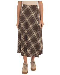 Weekend by Maxmara - Rokken ,Bruin ,Wol Lanoso Volle Rok - Lyst