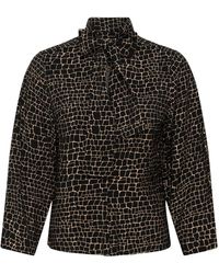 Inwear - Overhemden ,Zwart ,Nylon Oryiw Blouse - Lyst