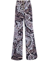 Etro - Jeans Met Paisley-Print - Lyst