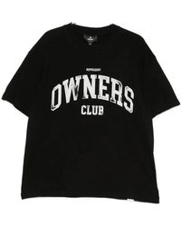 Represent - Tops ,Zwart ,Katoen Owners Club T-Shirt - Lyst