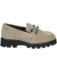 Sioux - Taupe Suède Instappers Meredira-751-H - Lyst