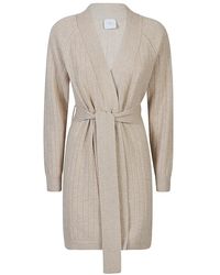 Eleventy - Cardigan Maglia A Costa - Lyst
