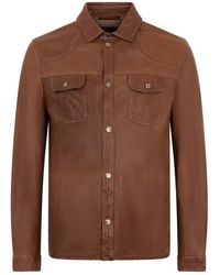 Moorer - Leather Jackets - Lyst