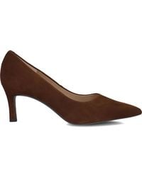 Unisa - Braune Wildleder Pumps Mit Spitzer Kappe - Lyst