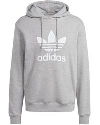adidas - Adicolor Classics Trefoil Hoodie - Lyst