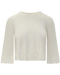 Loulou de Saison - Round-Neck Knitwear - Lyst