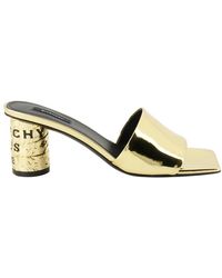 Givenchy - Tape Heeled Mules - Lyst