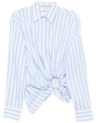 Sportmax - Blouse Strepen - Lyst