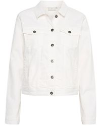 Kaffe - Denim Jackets - Lyst